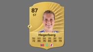 Hegerberg is a top-tier striker with great heading (Image via EA Sports)